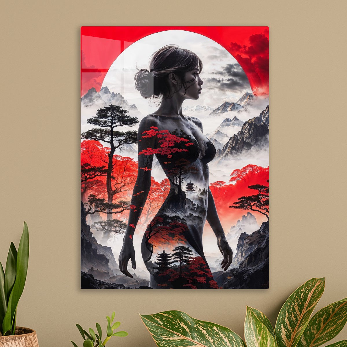 Japanese Style Nature Woman