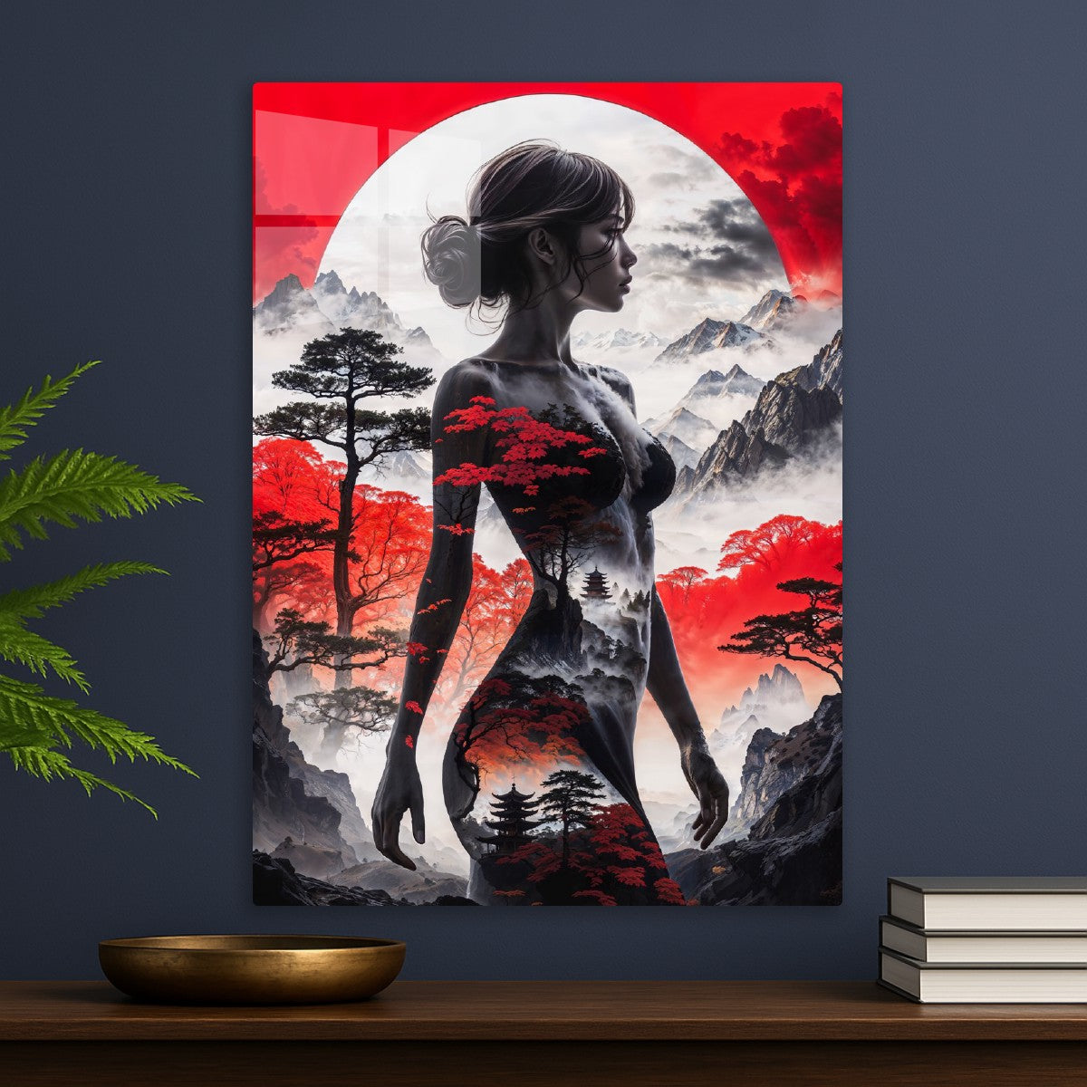 Japanese Style Nature Woman