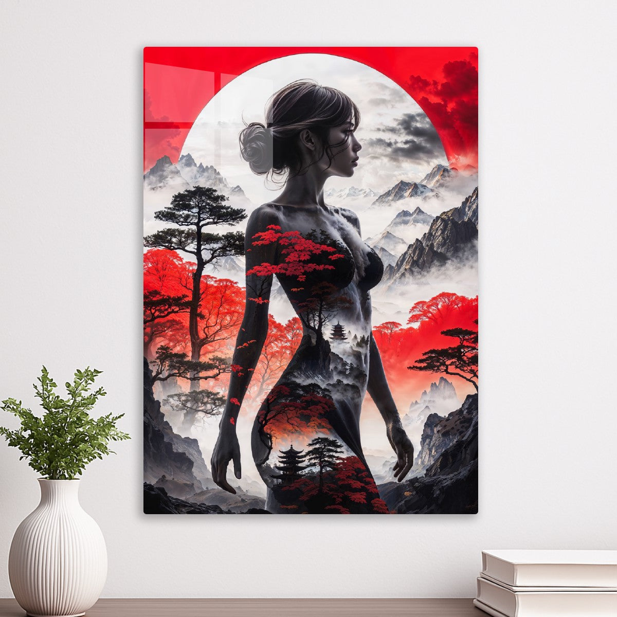 Japanese Style Nature Woman