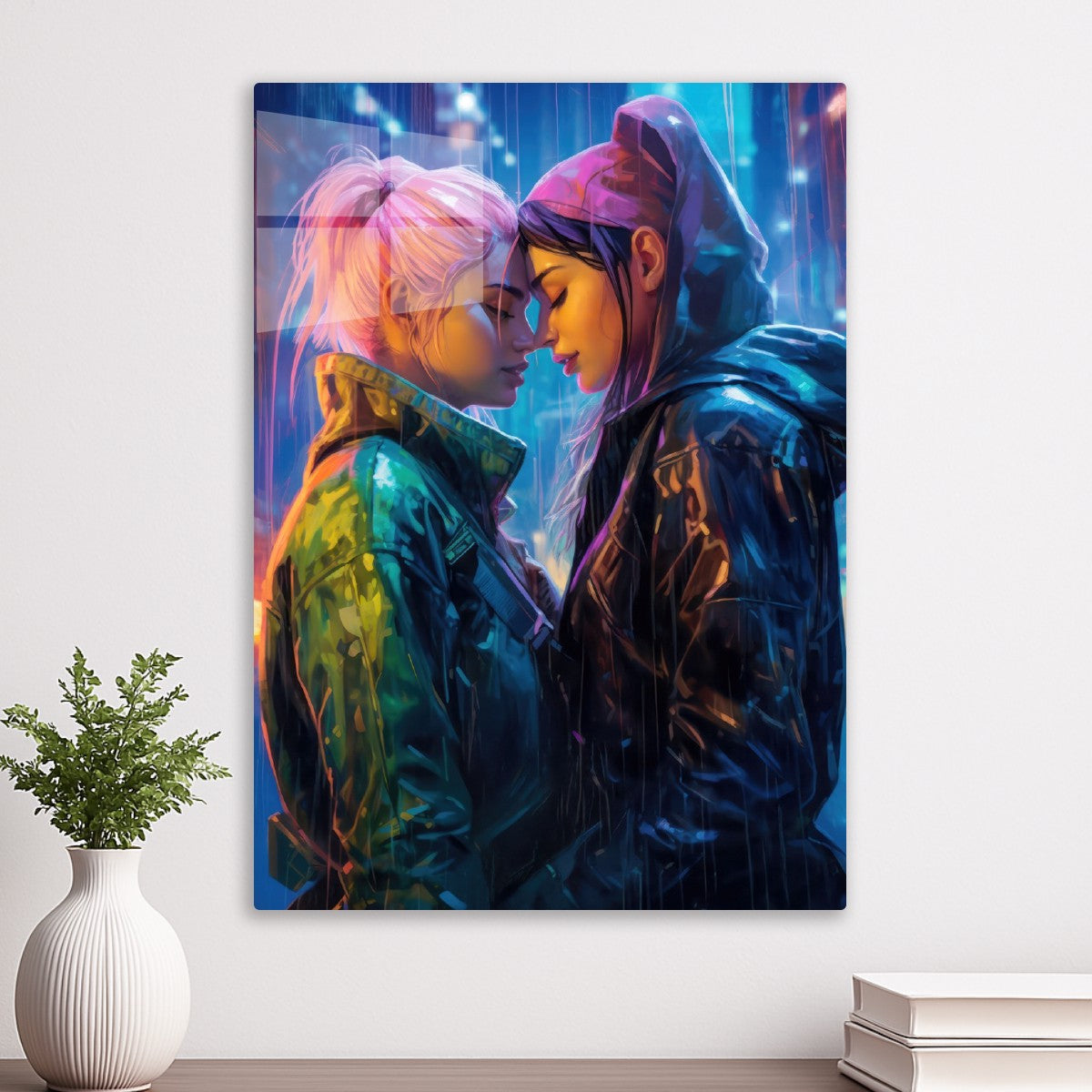 Cyberpunk Girl Love