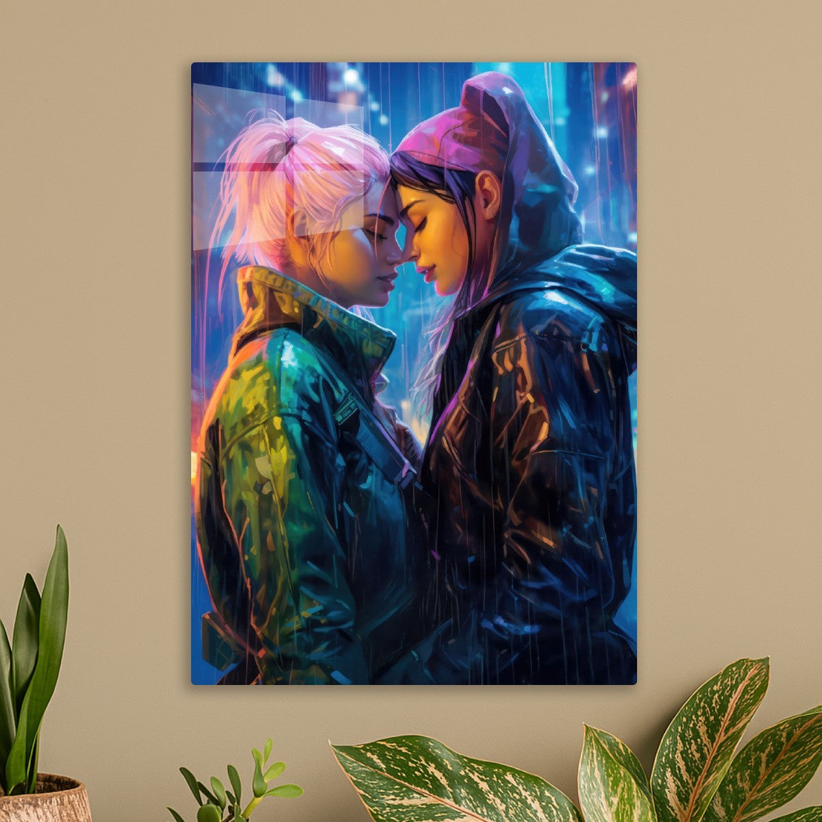 Cyberpunk Girl Love