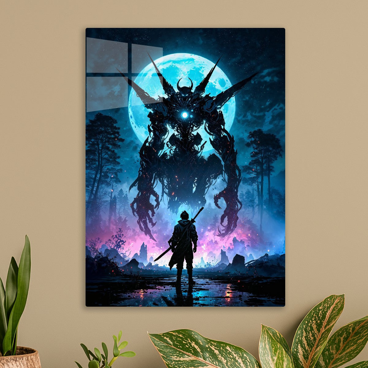 Fantasy Anime Mech Warrior