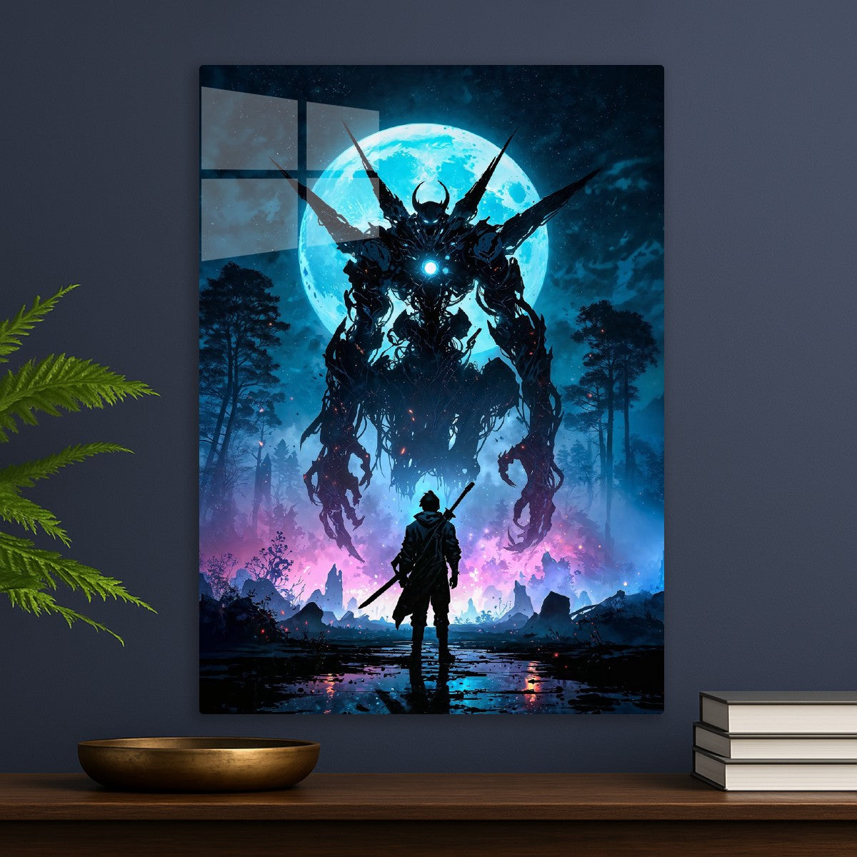 Fantasy Anime Mech Warrior