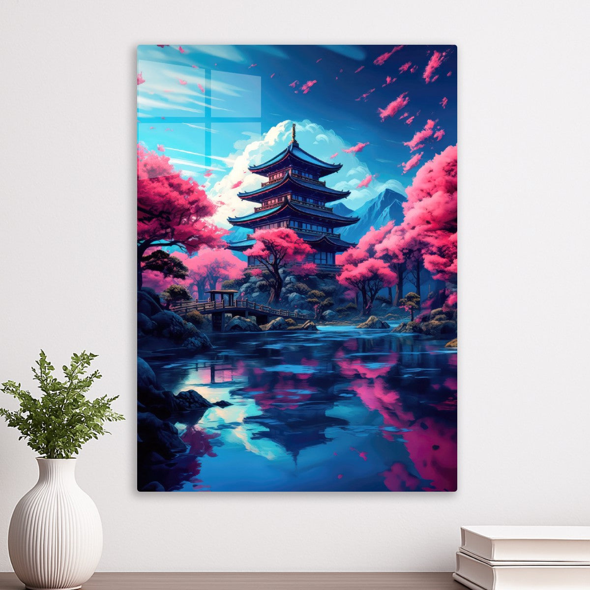 Japan Cherry Blossom Art