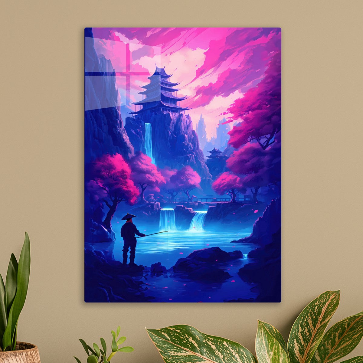 Japan Cherry Blossom Art