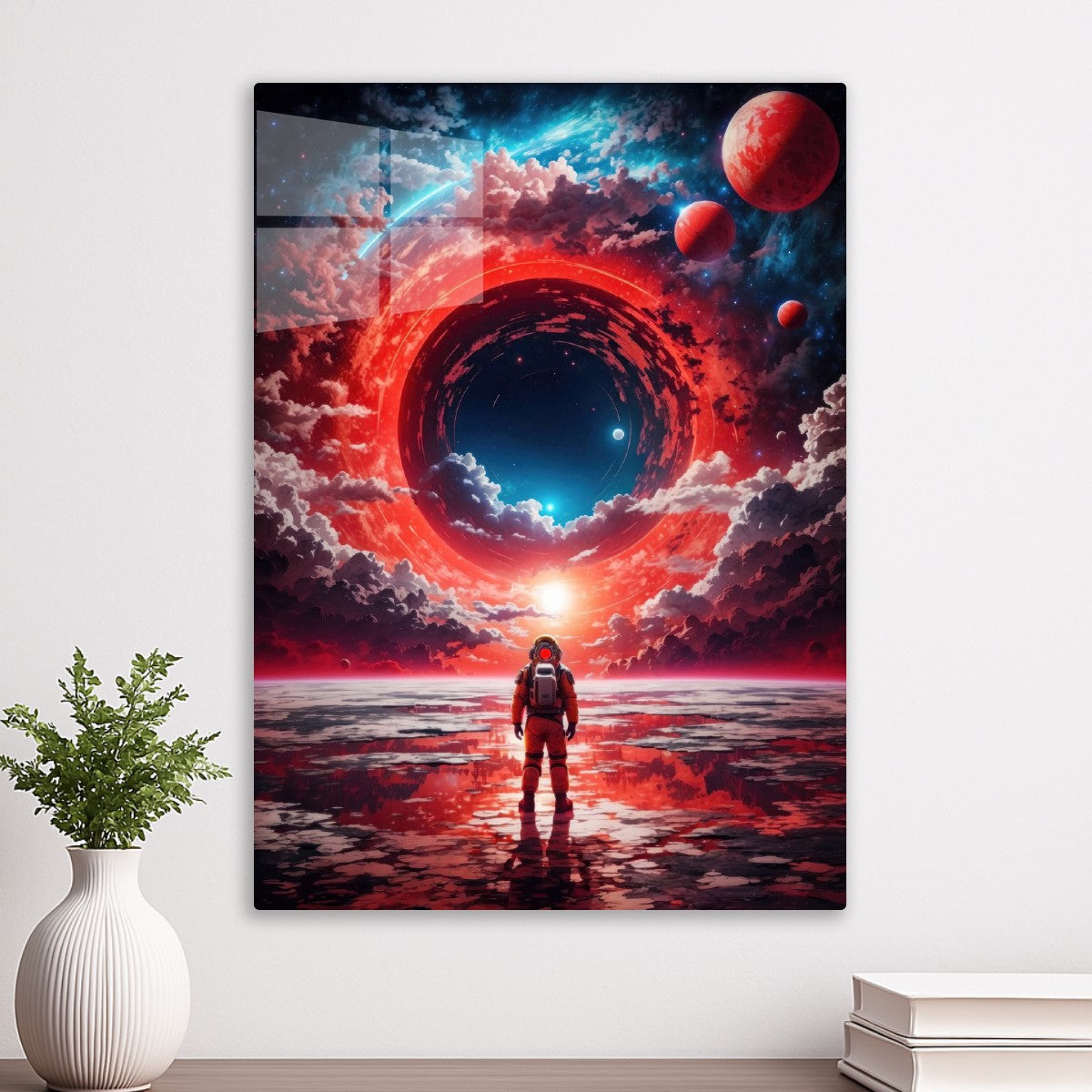 Black Hole Space Astronaut