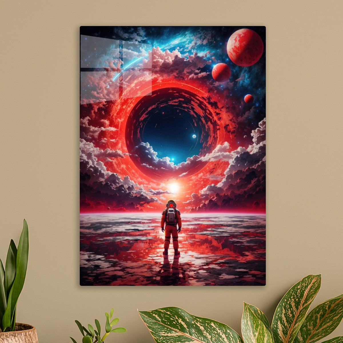 Black Hole Space Astronaut
