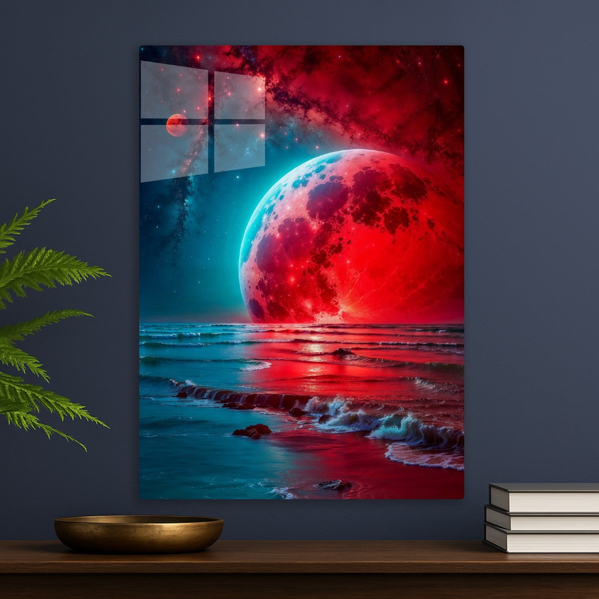 Red Moon and the Sea