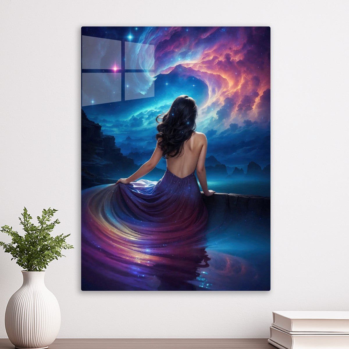 Beautiful Space Girl