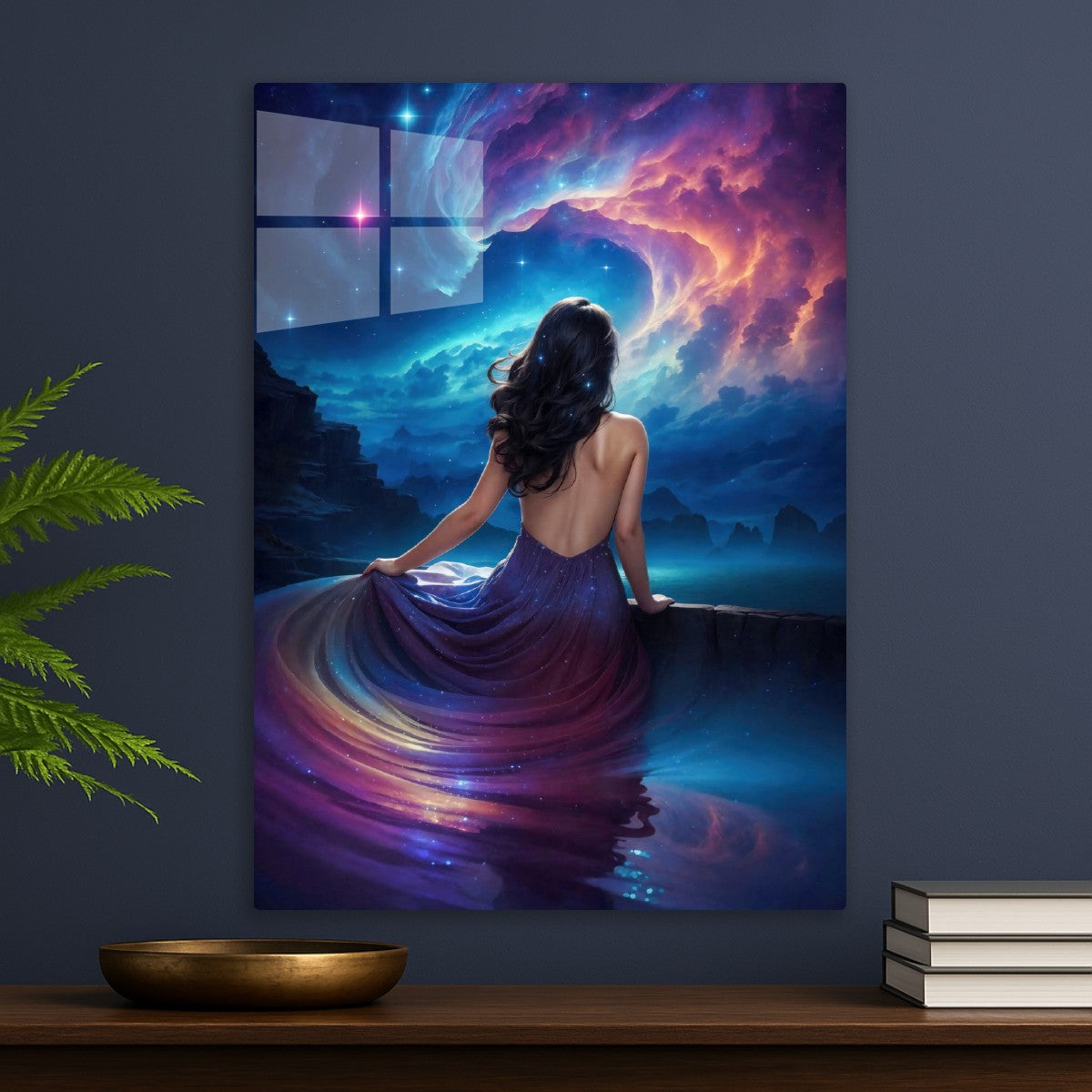 Beautiful Space Girl
