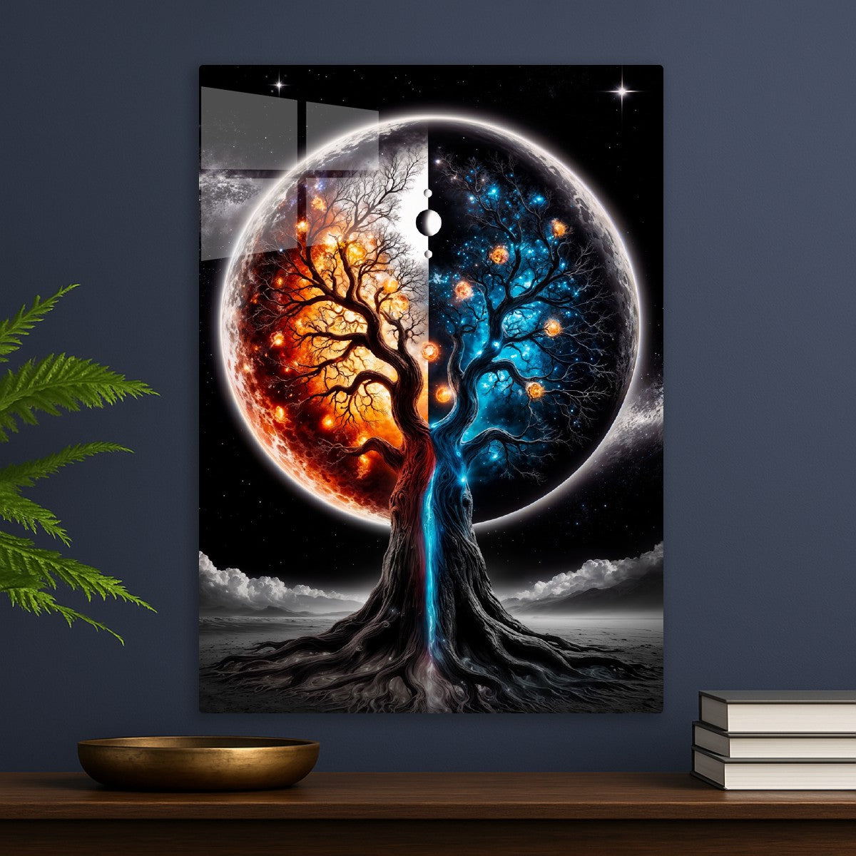 Cosmic Tree of Fire and Ice