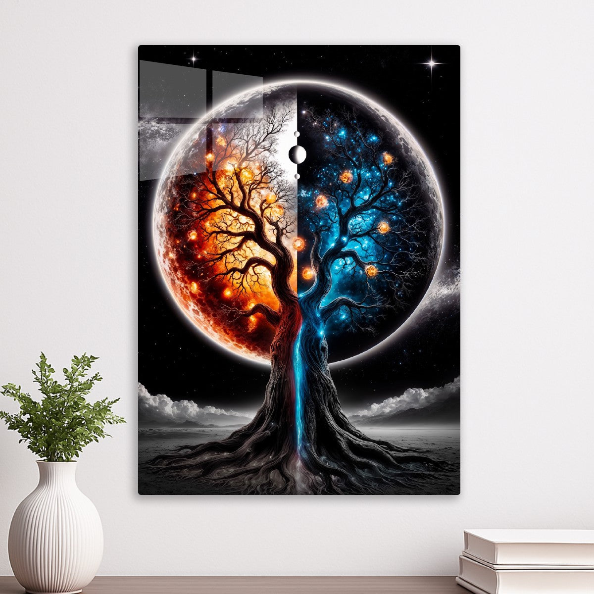 Cosmic Tree of Fire and Ice