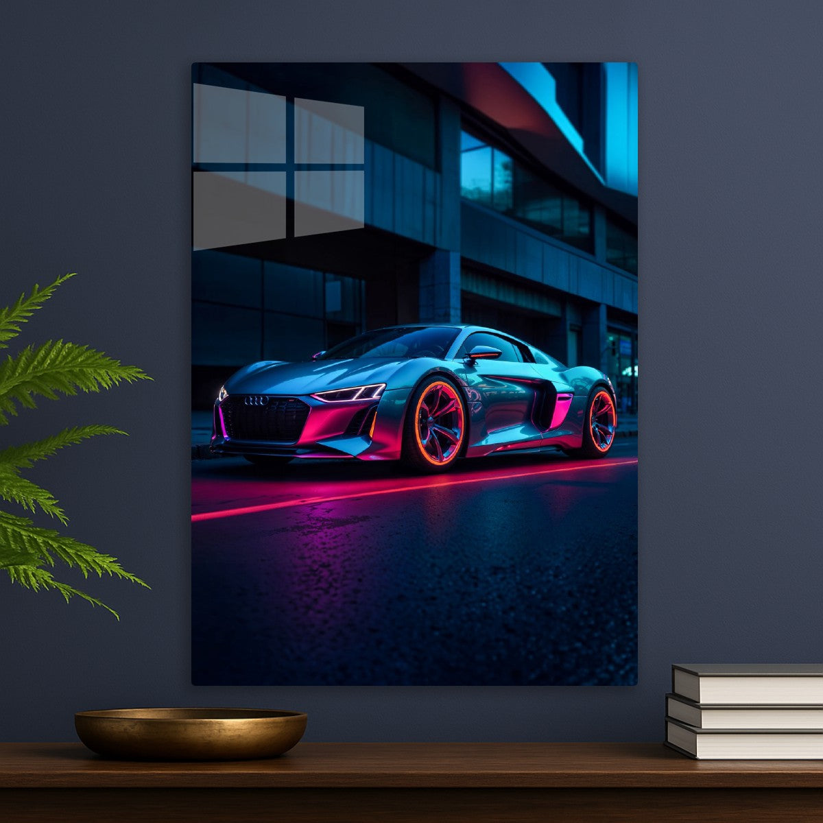 Audi R8 Synthwave Car
