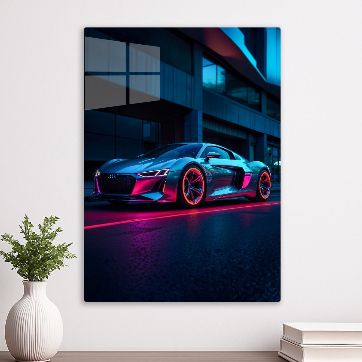 Audi R8 Synthwave Car