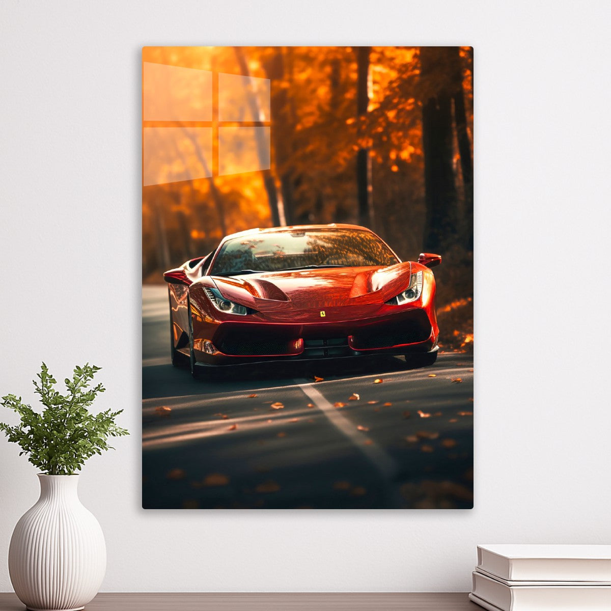 Red Ferrari