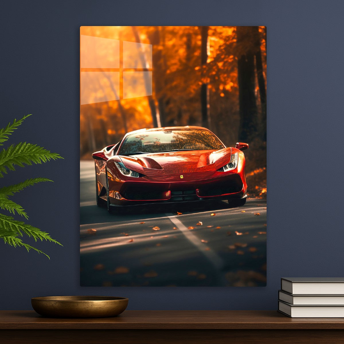 Red Ferrari