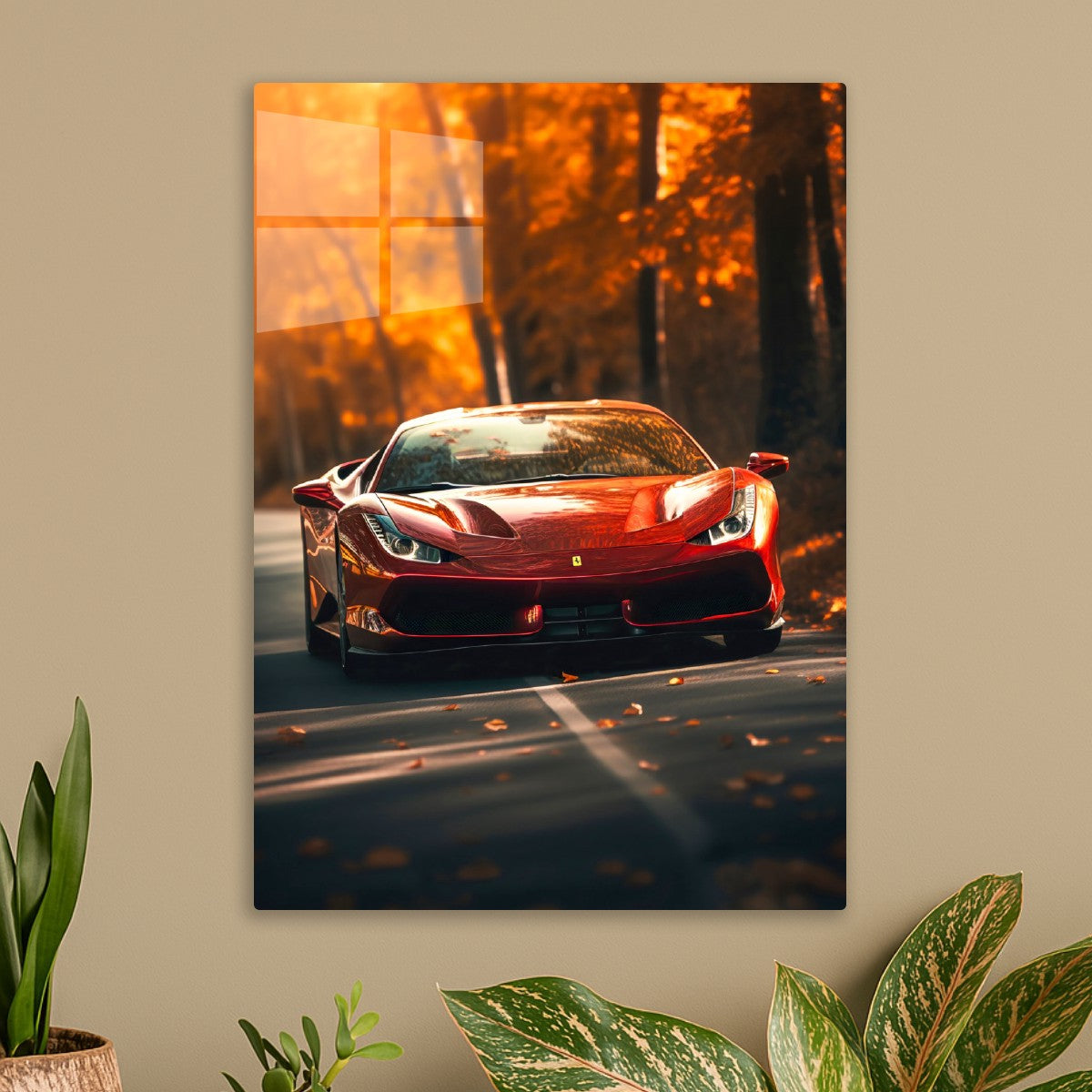 Red Ferrari