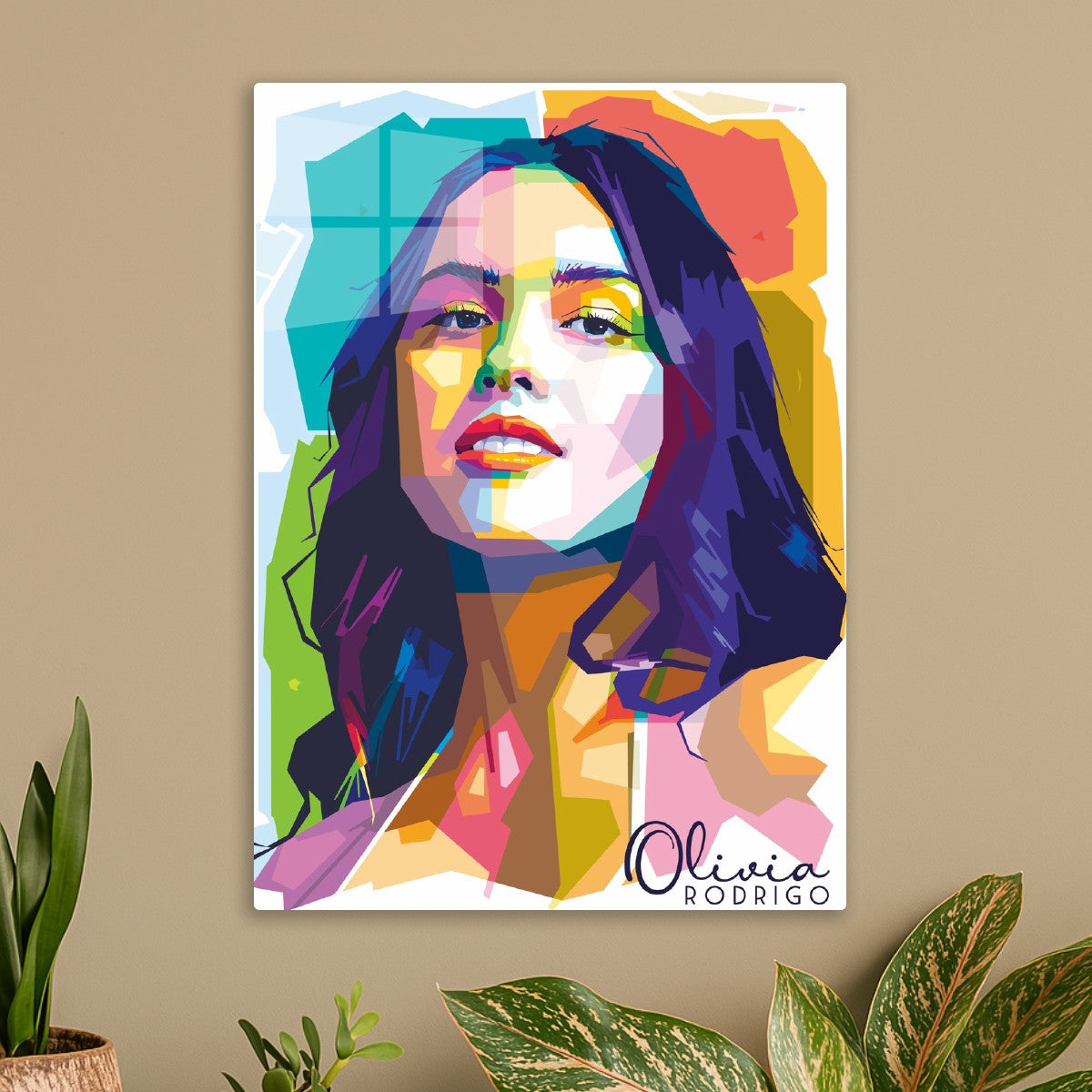 Olivia Rodrigo WPAP Popart