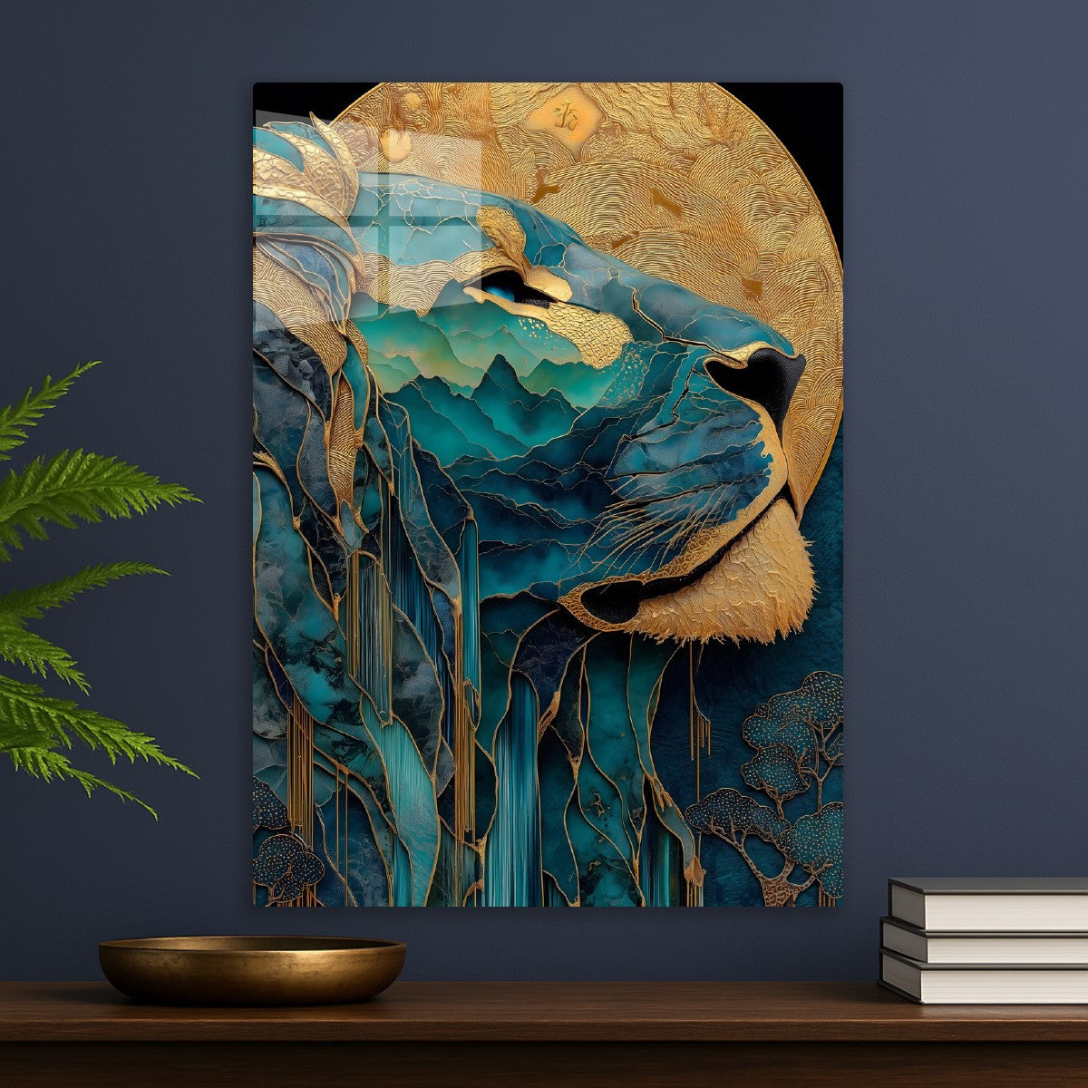 Majestic Lion Cascade