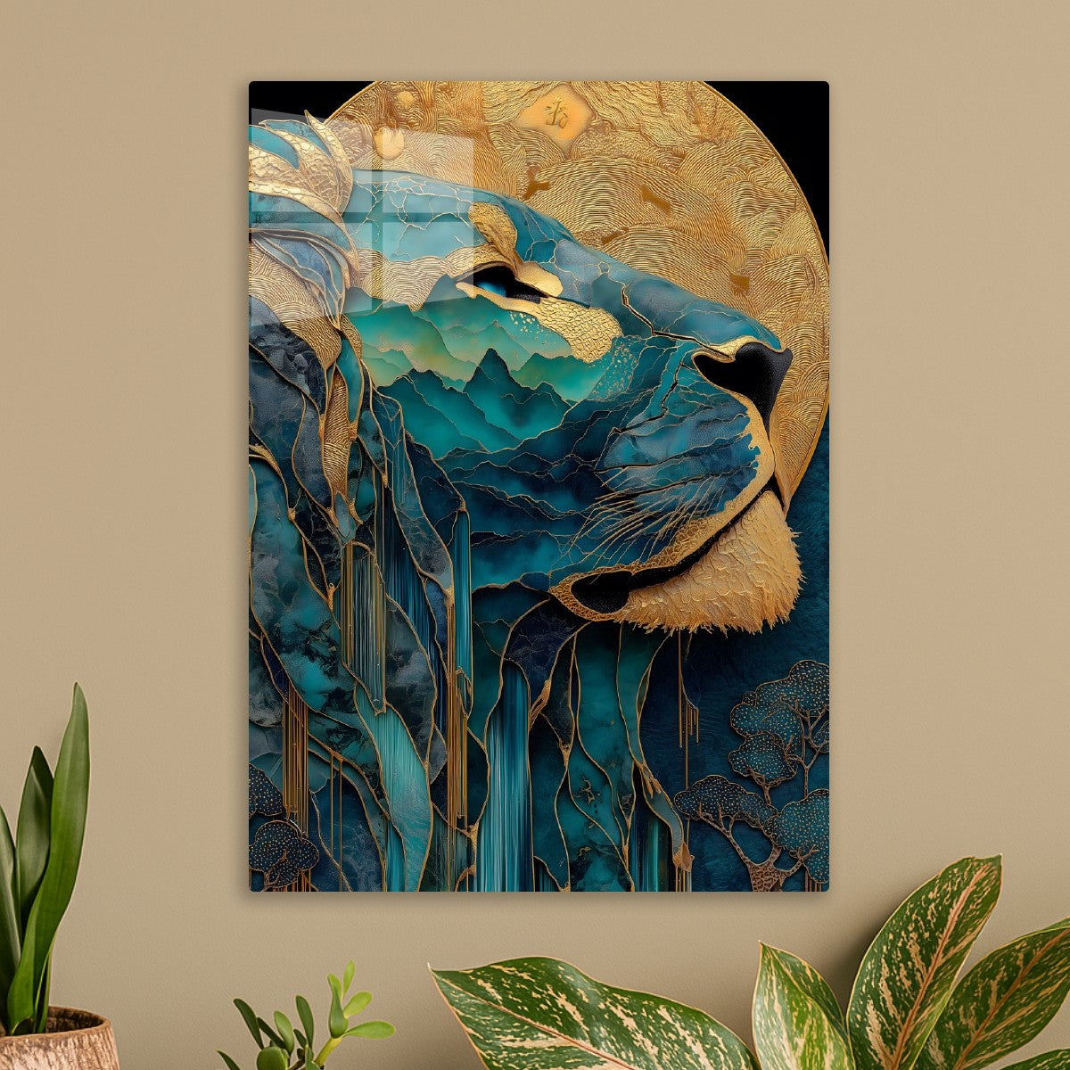 Majestic Lion Cascade