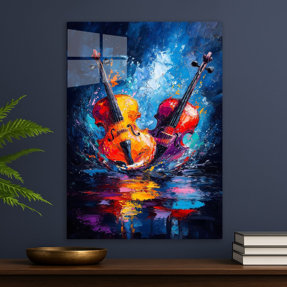 Vibrant Violin Symphony