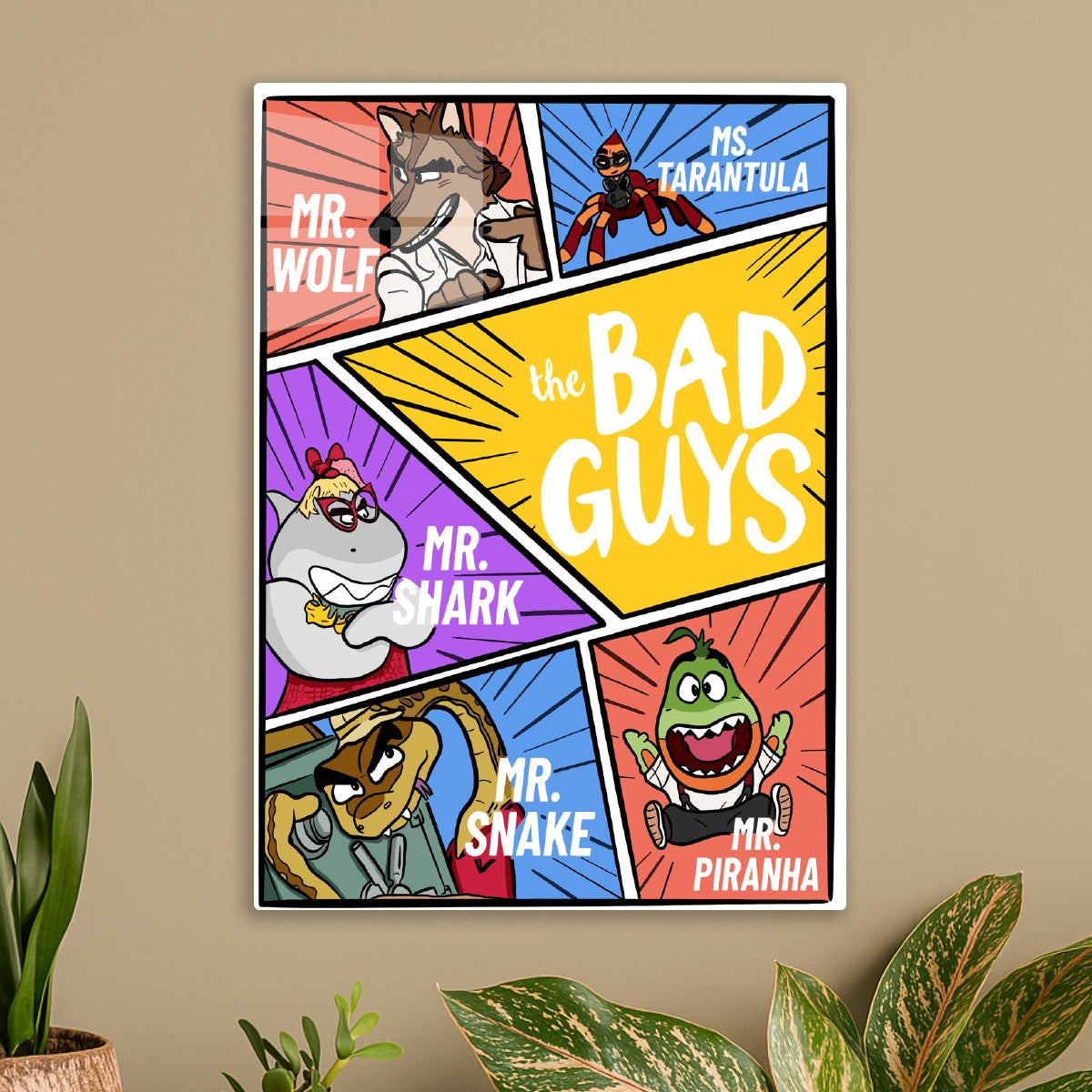 The Bad Guys: Comic Book Style