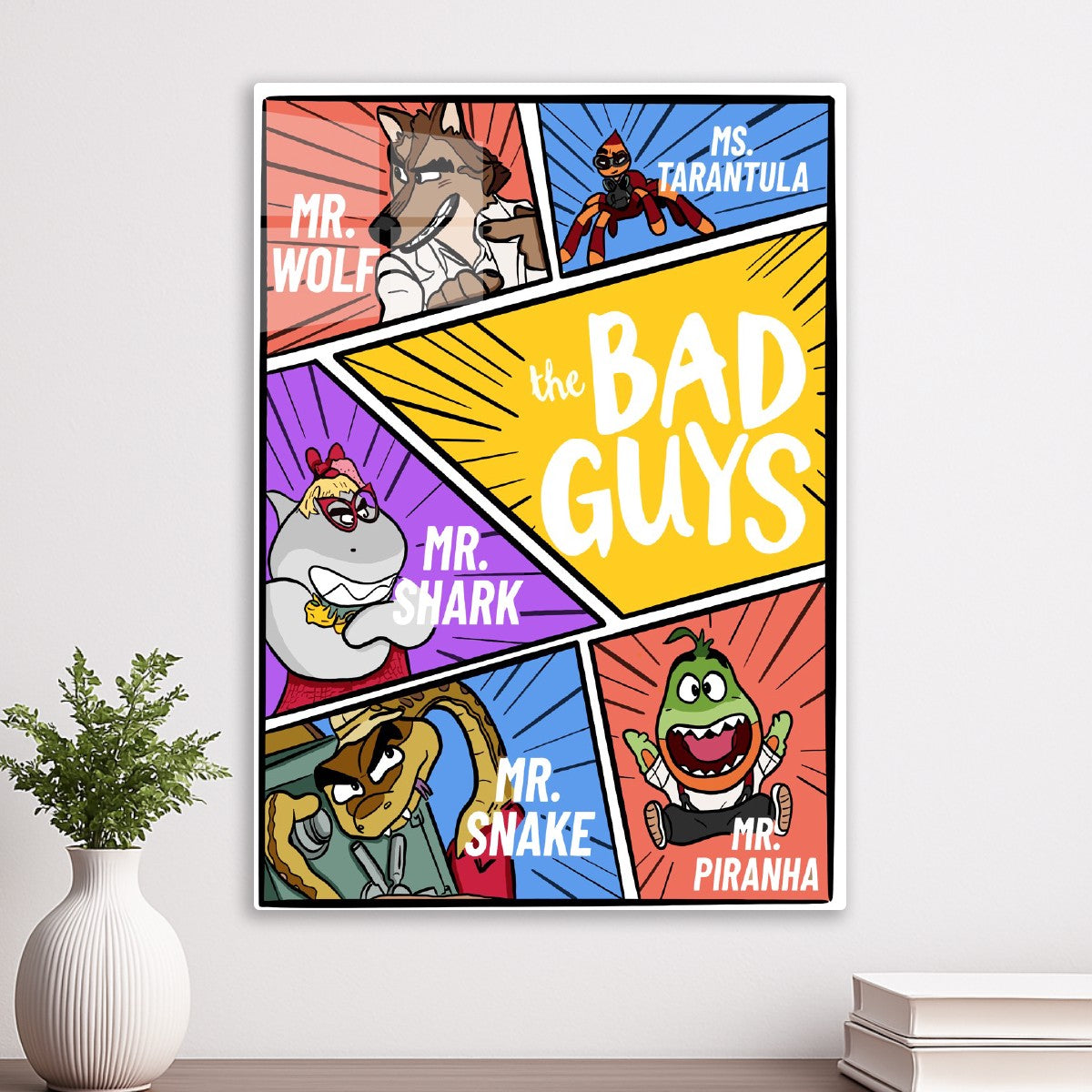 The Bad Guys: Comic Book Style