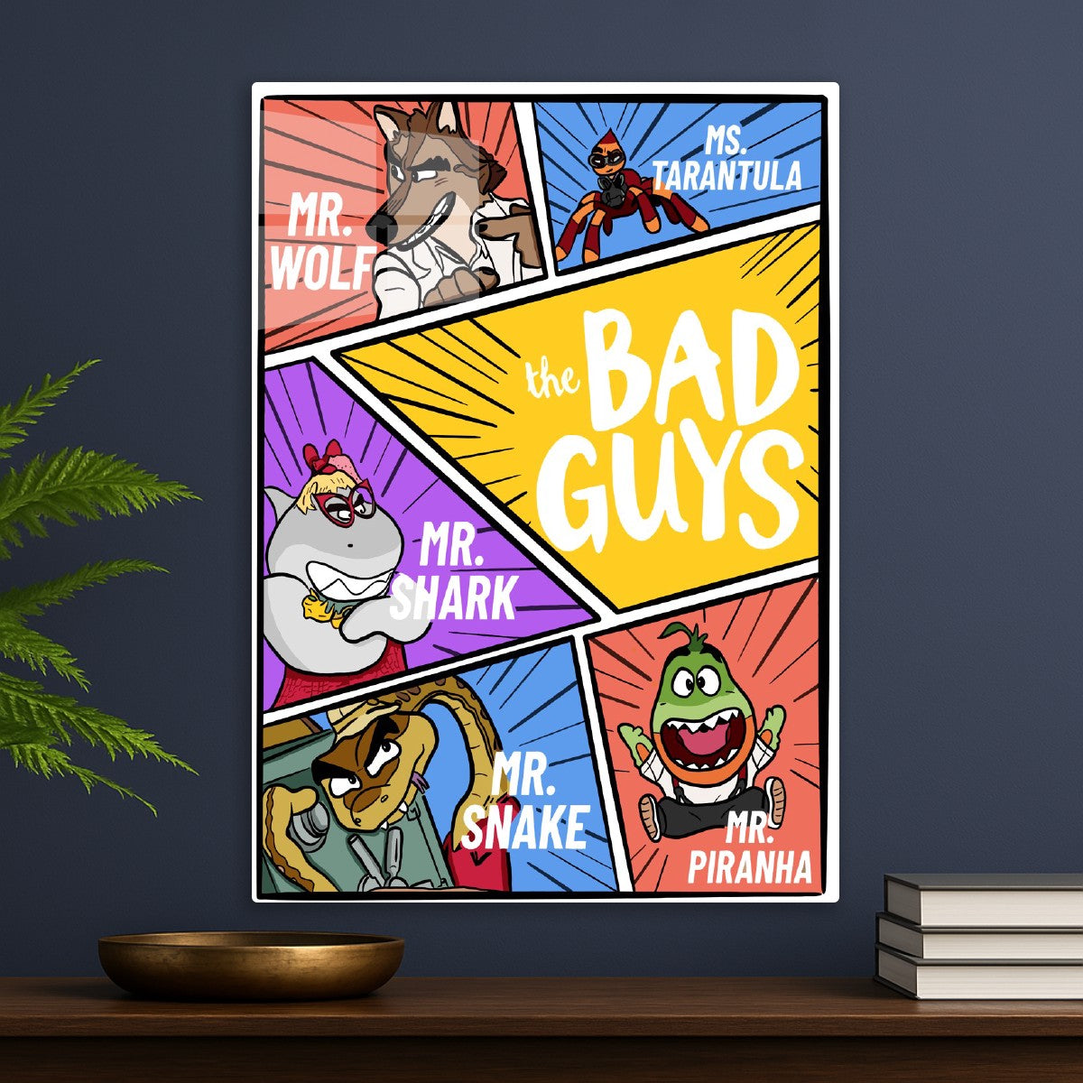The Bad Guys: Comic Book Style