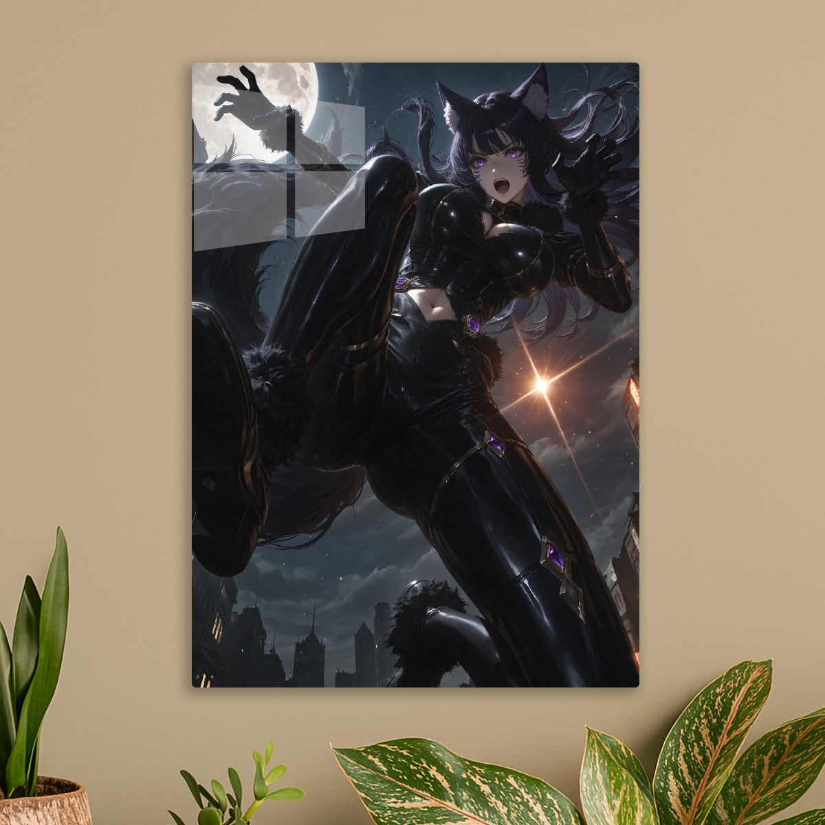 Dark Gothic Cat Girl