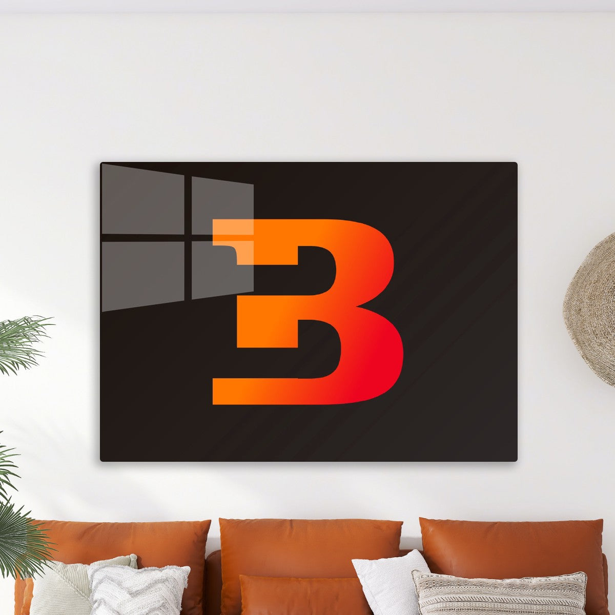 Bold Gradient B Logo