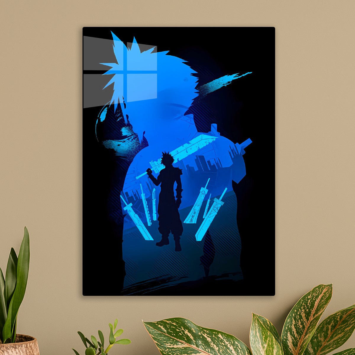 Cloud Strife Silhouette