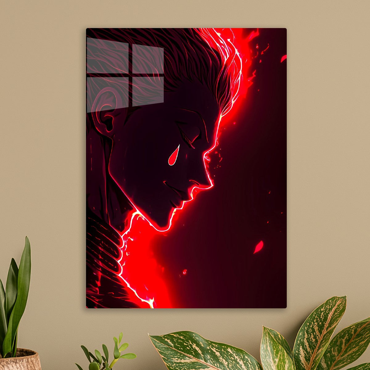 Hisoka Red Glow