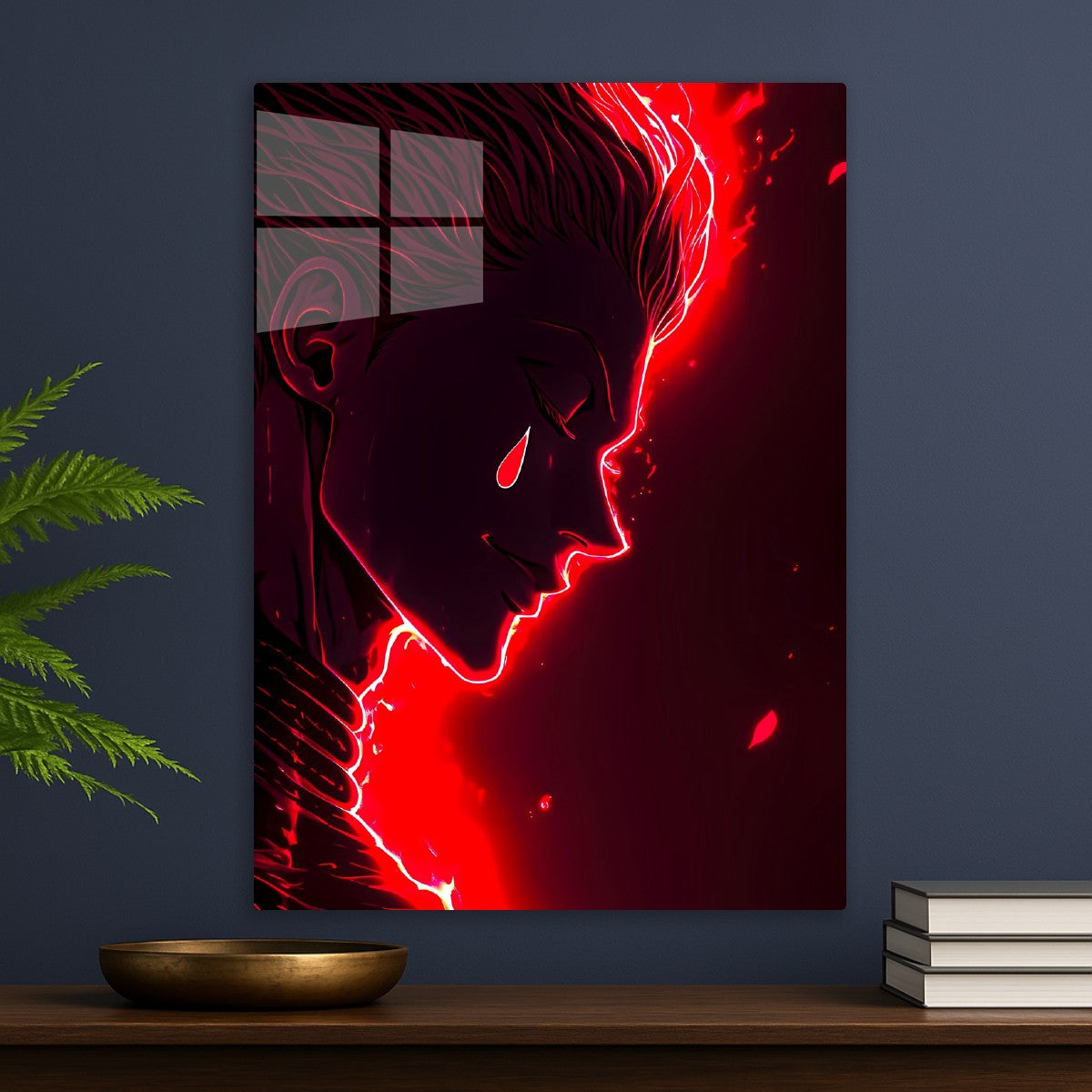 Hisoka Red Glow