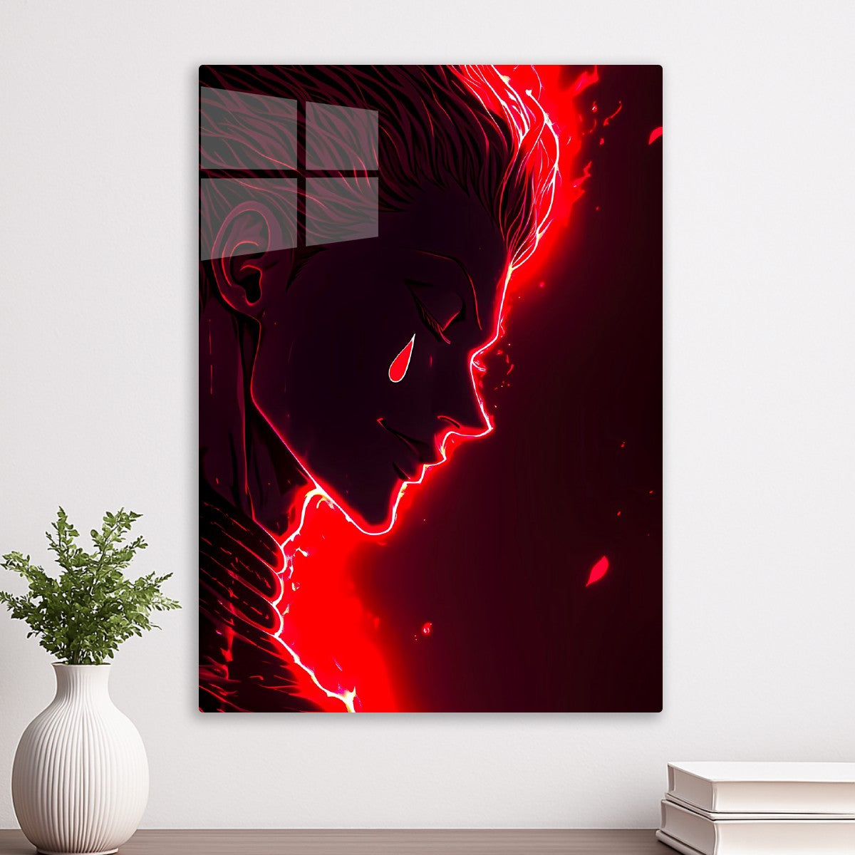 Hisoka Red Glow