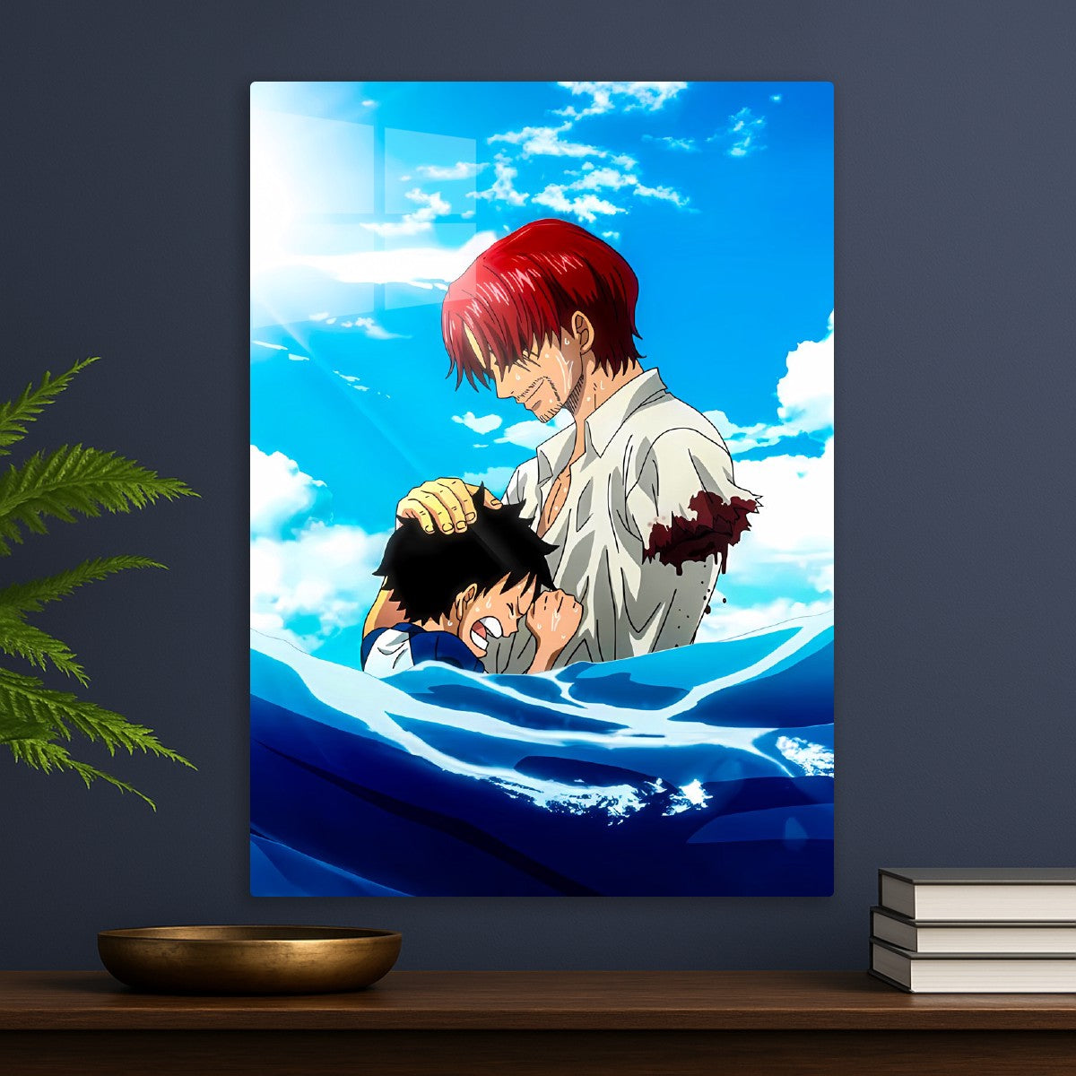 Shanks Protects Luffy