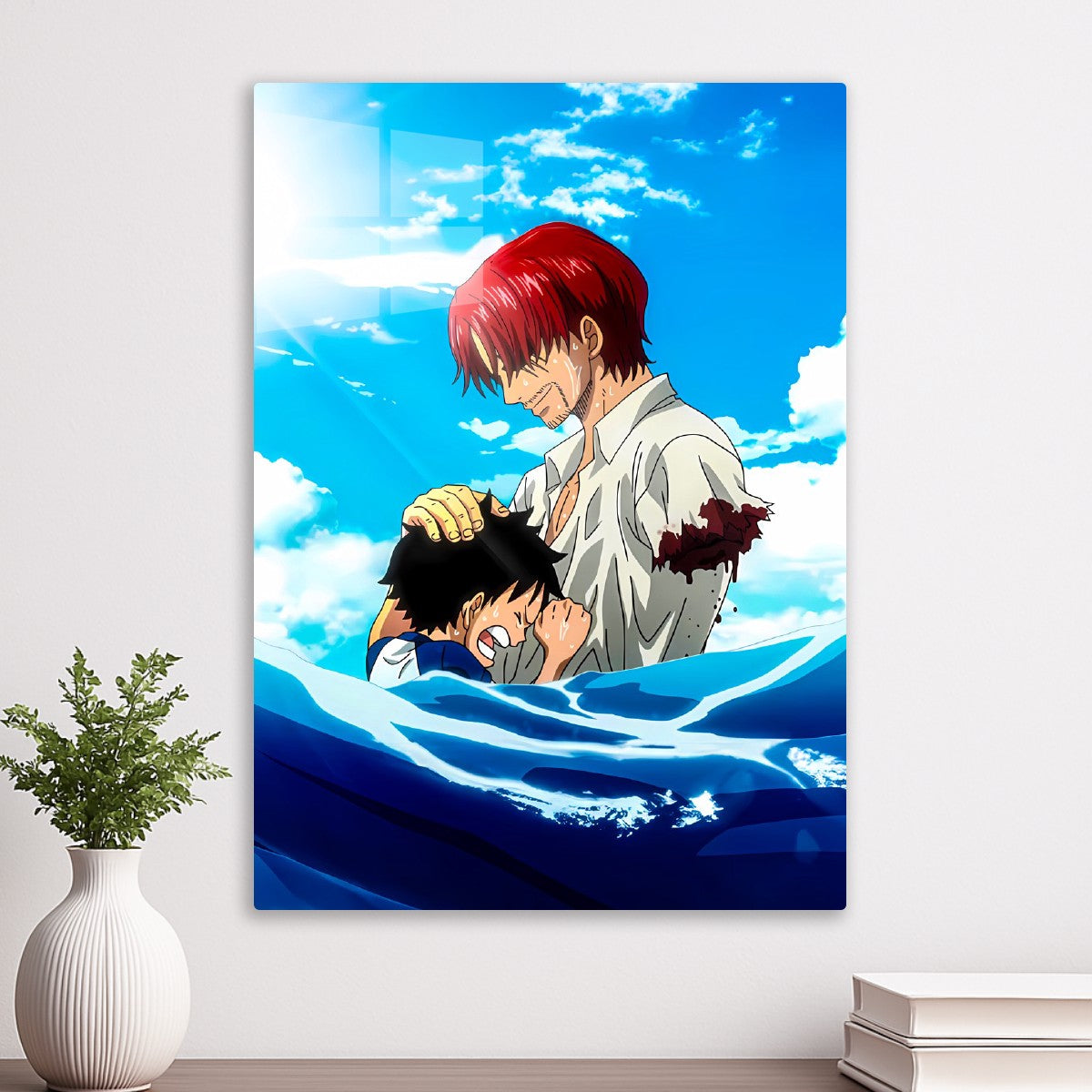 Shanks Protects Luffy
