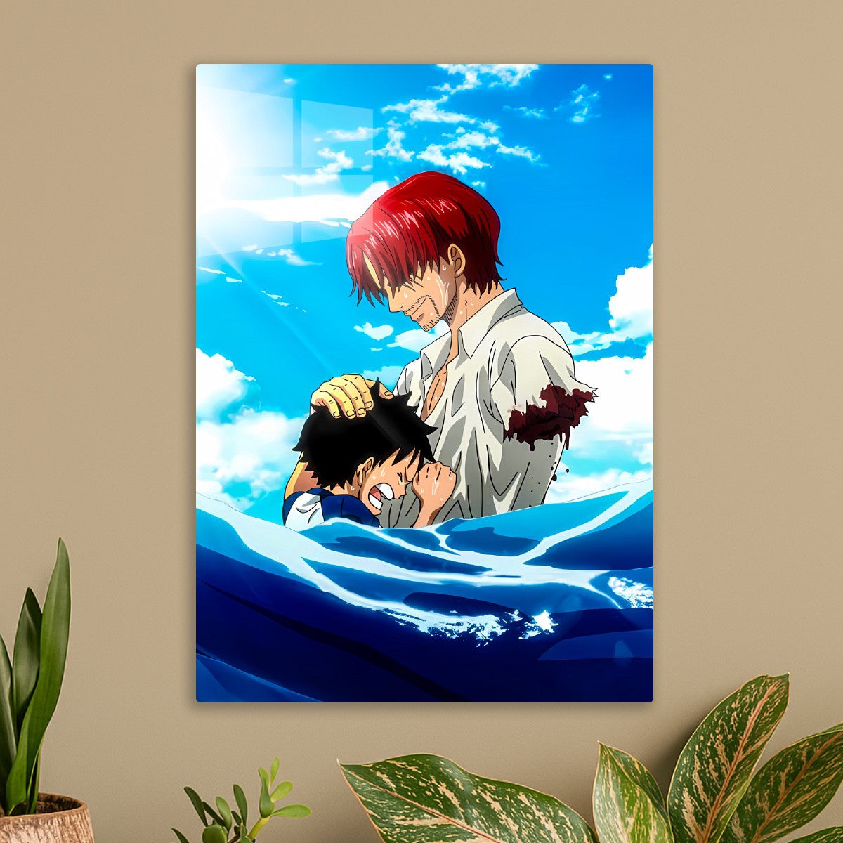 Shanks Protects Luffy