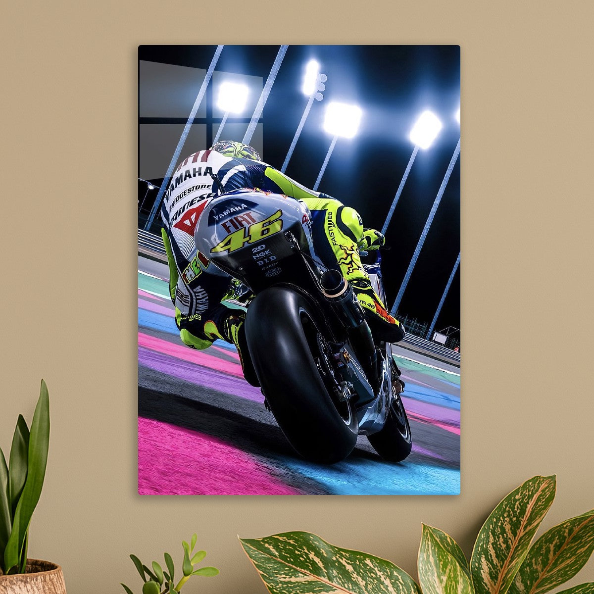 valentino rossi night race
