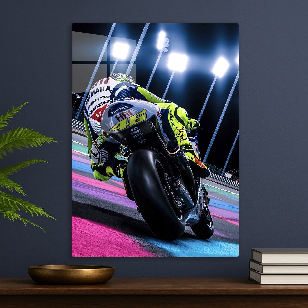 valentino rossi night race