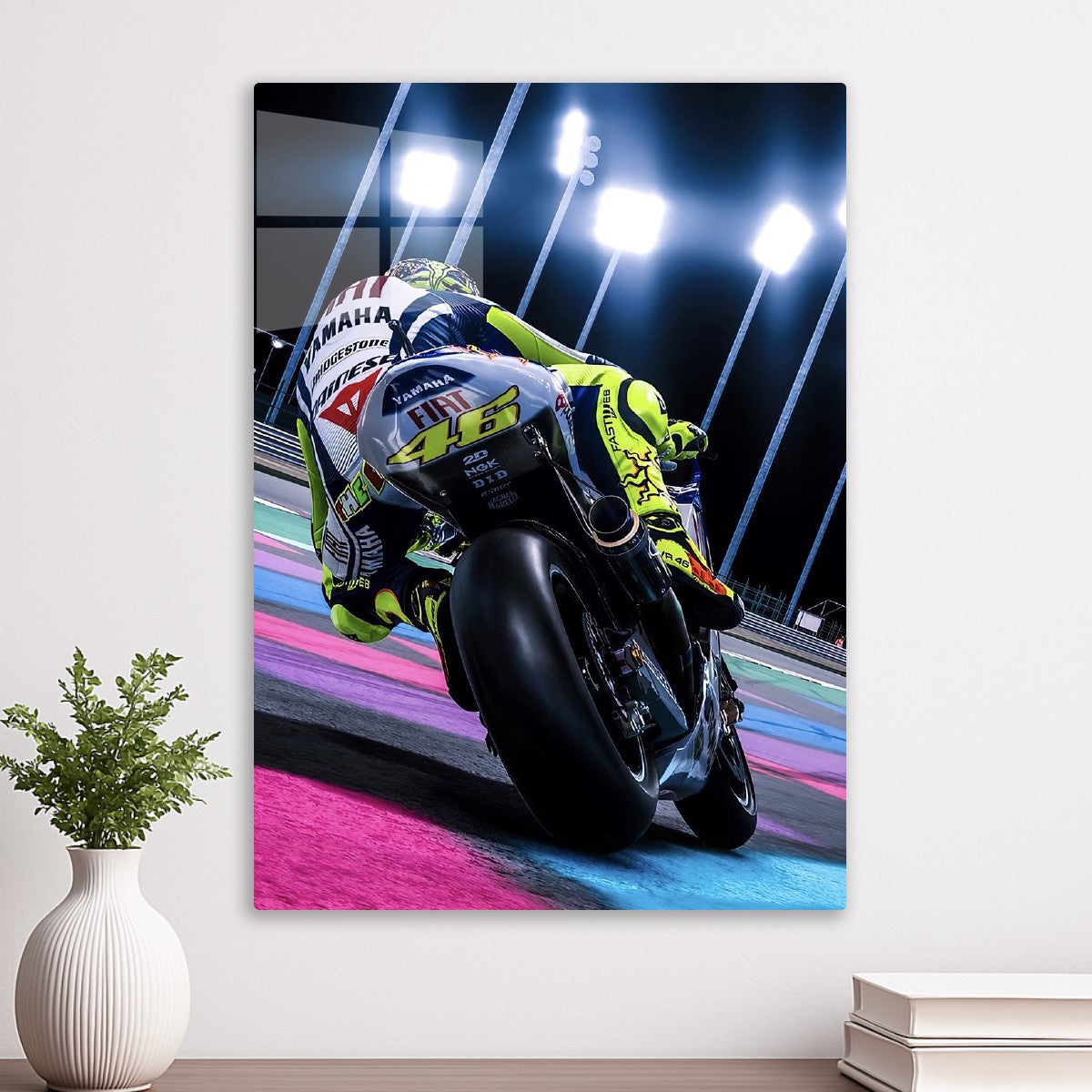 valentino rossi night race