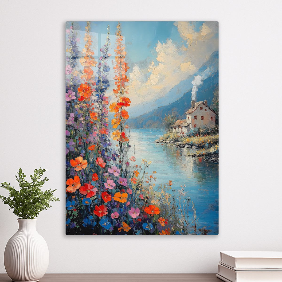 Lakeside Blossoms