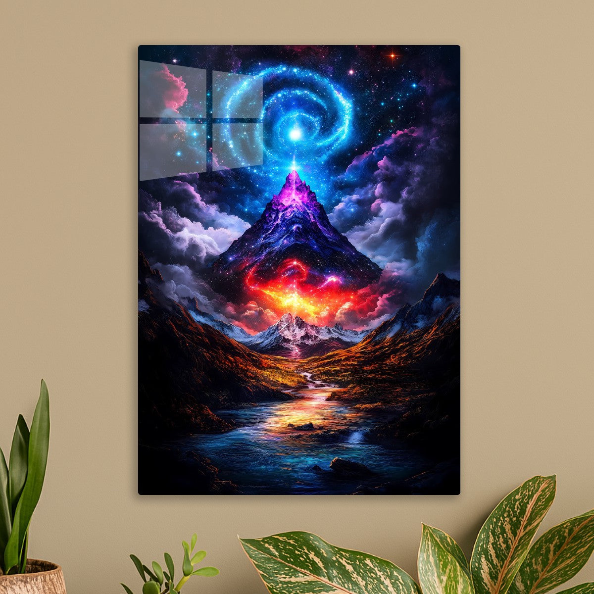 Cosmic Mountain of Light