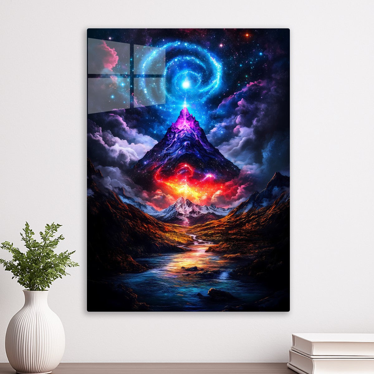 Cosmic Mountain of Light