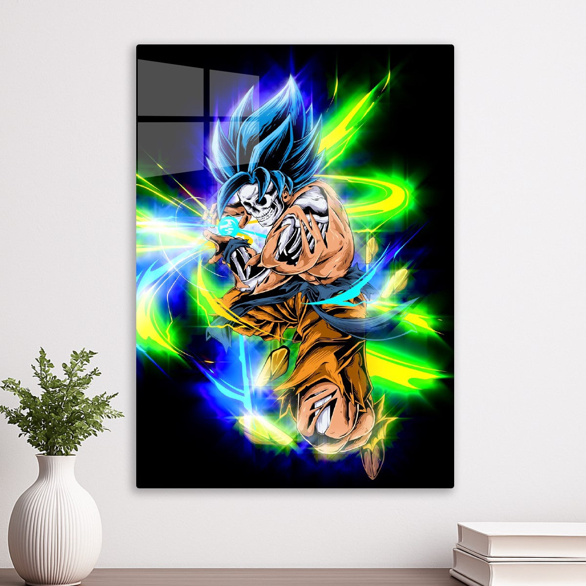 skeleton son goku