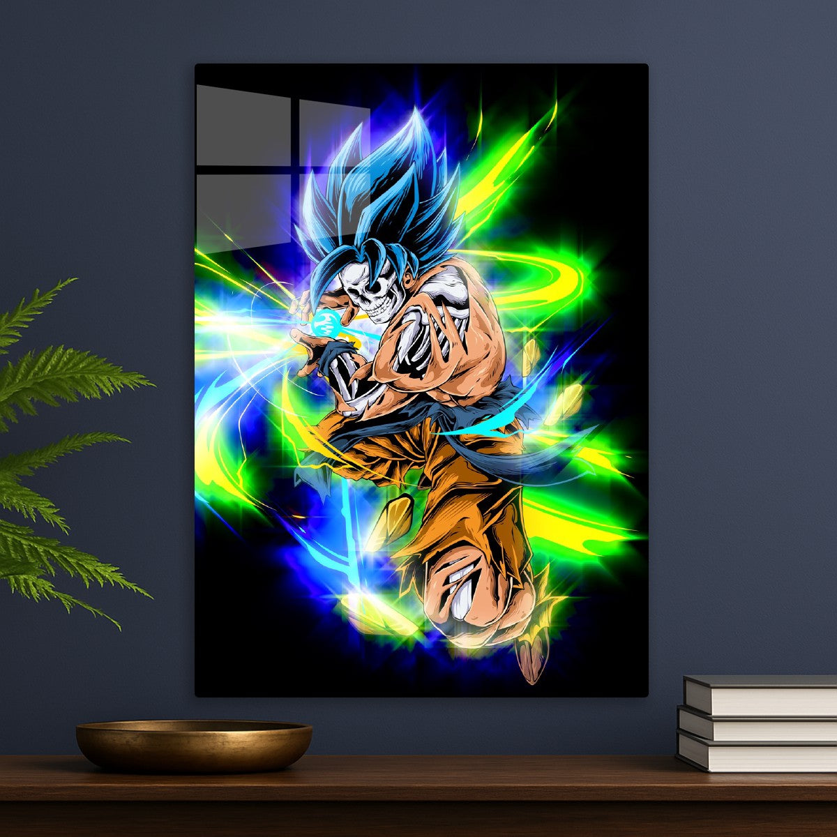 skeleton son goku