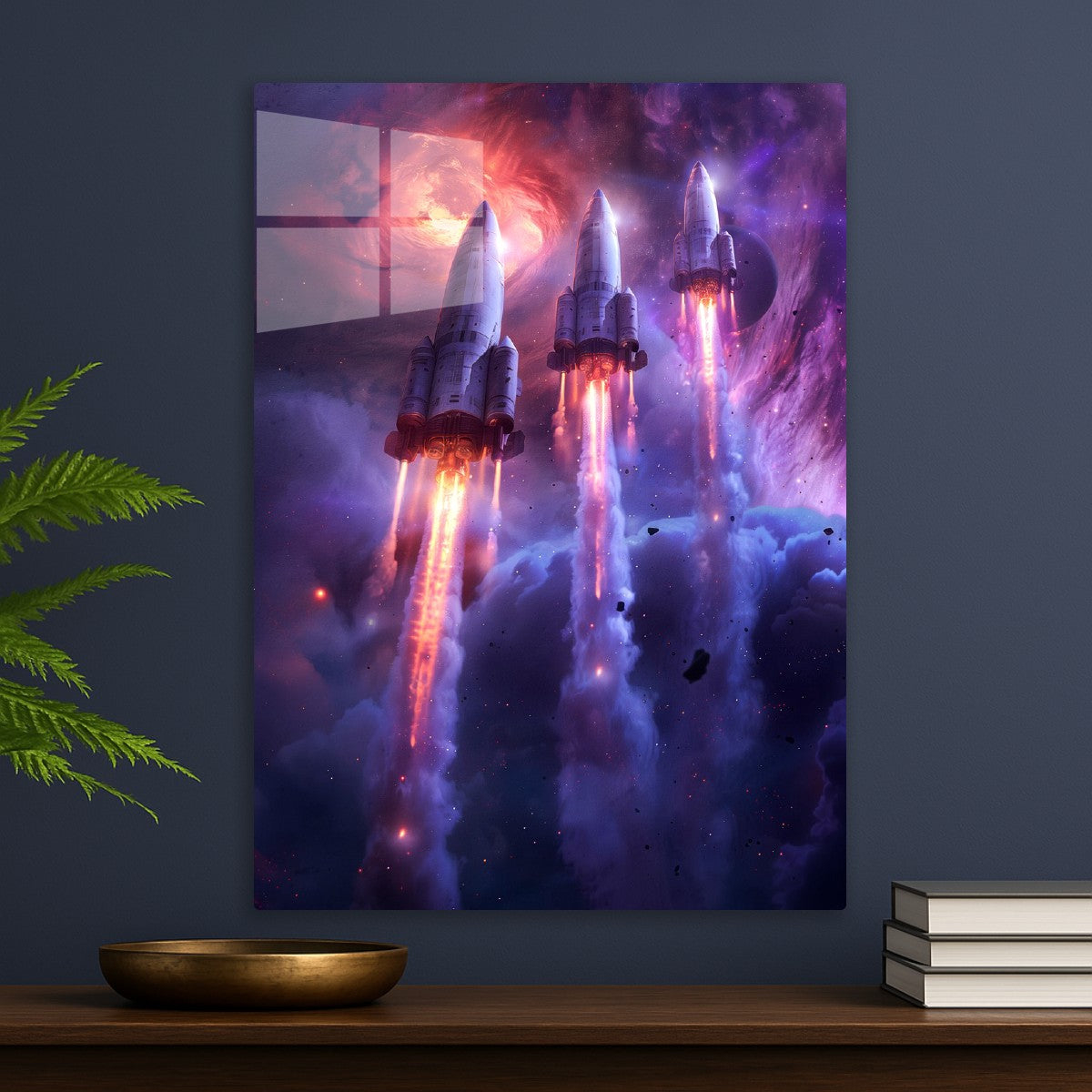 Spaceships on a mission