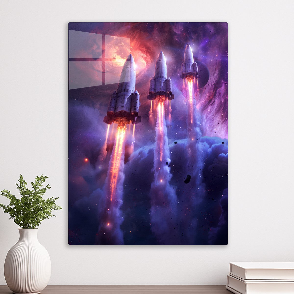 Spaceships on a mission