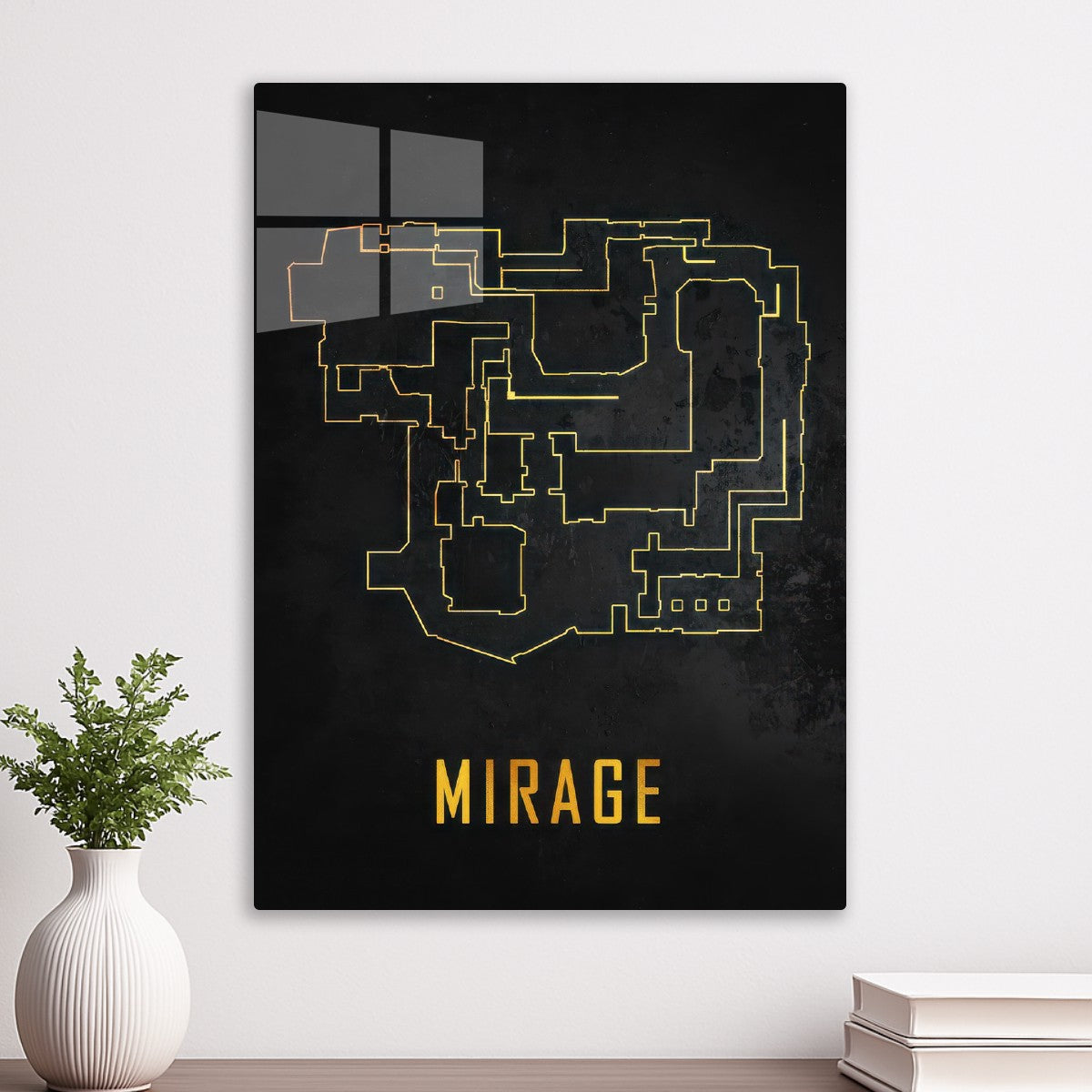 MIRAGE Map Black And Gold