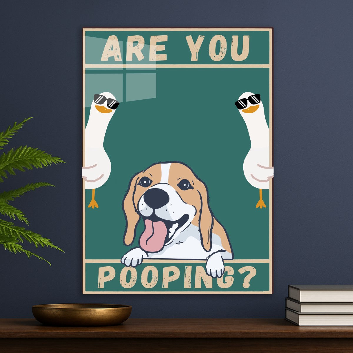 Dog and Duck are you pooping?