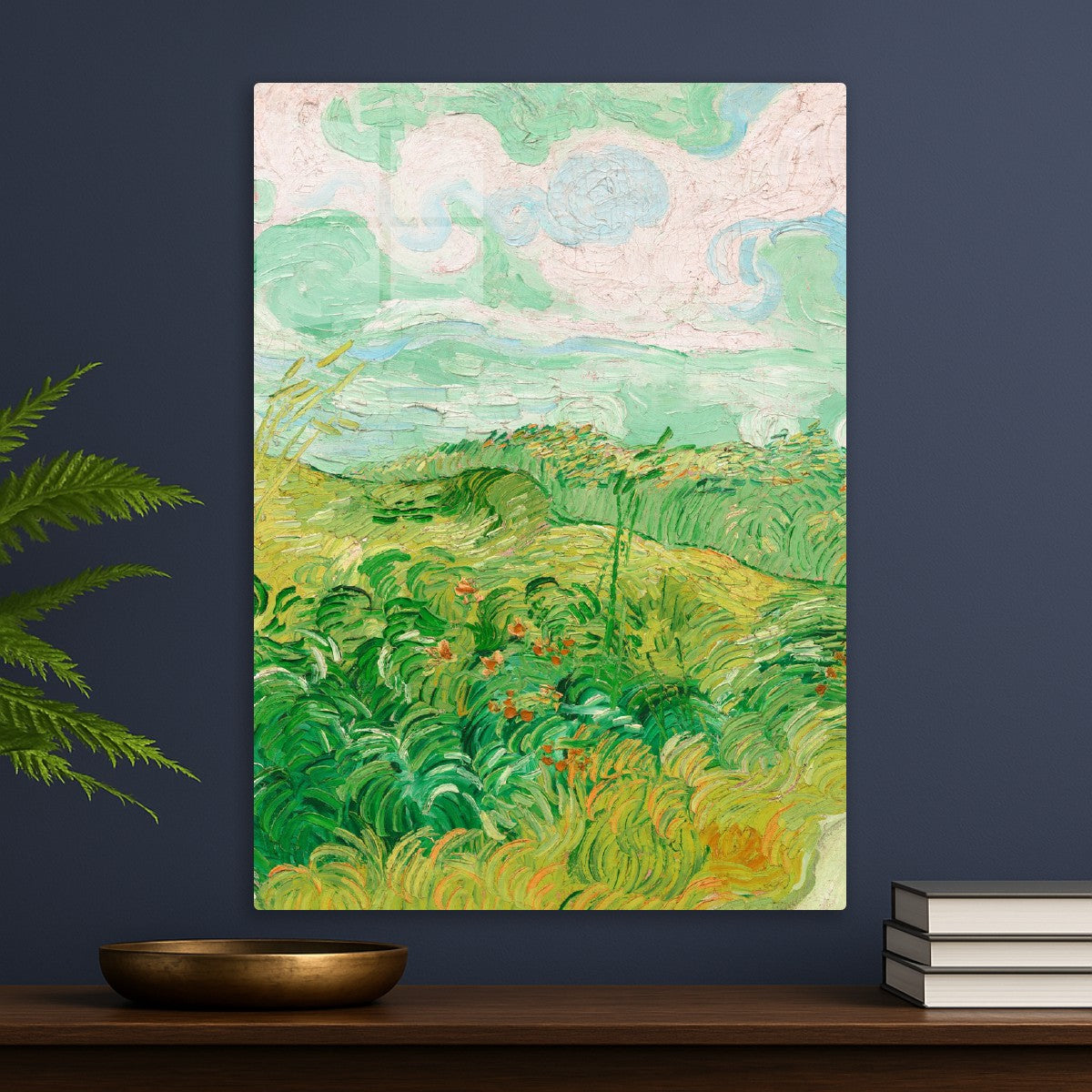 Orange Wheat Fields